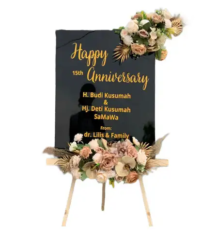 Papan Bunga Akrilik Besowo